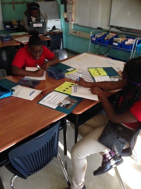 Woodson North Sisters4Science Has Begun!