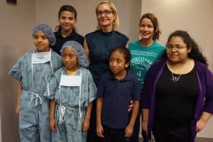 Dr. Mussat and the Funston crew