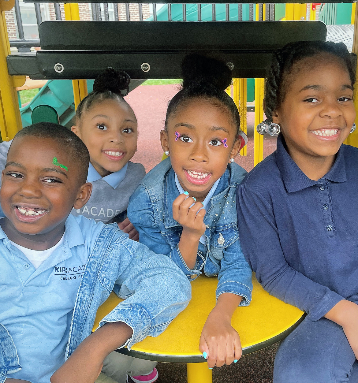 kids on playground