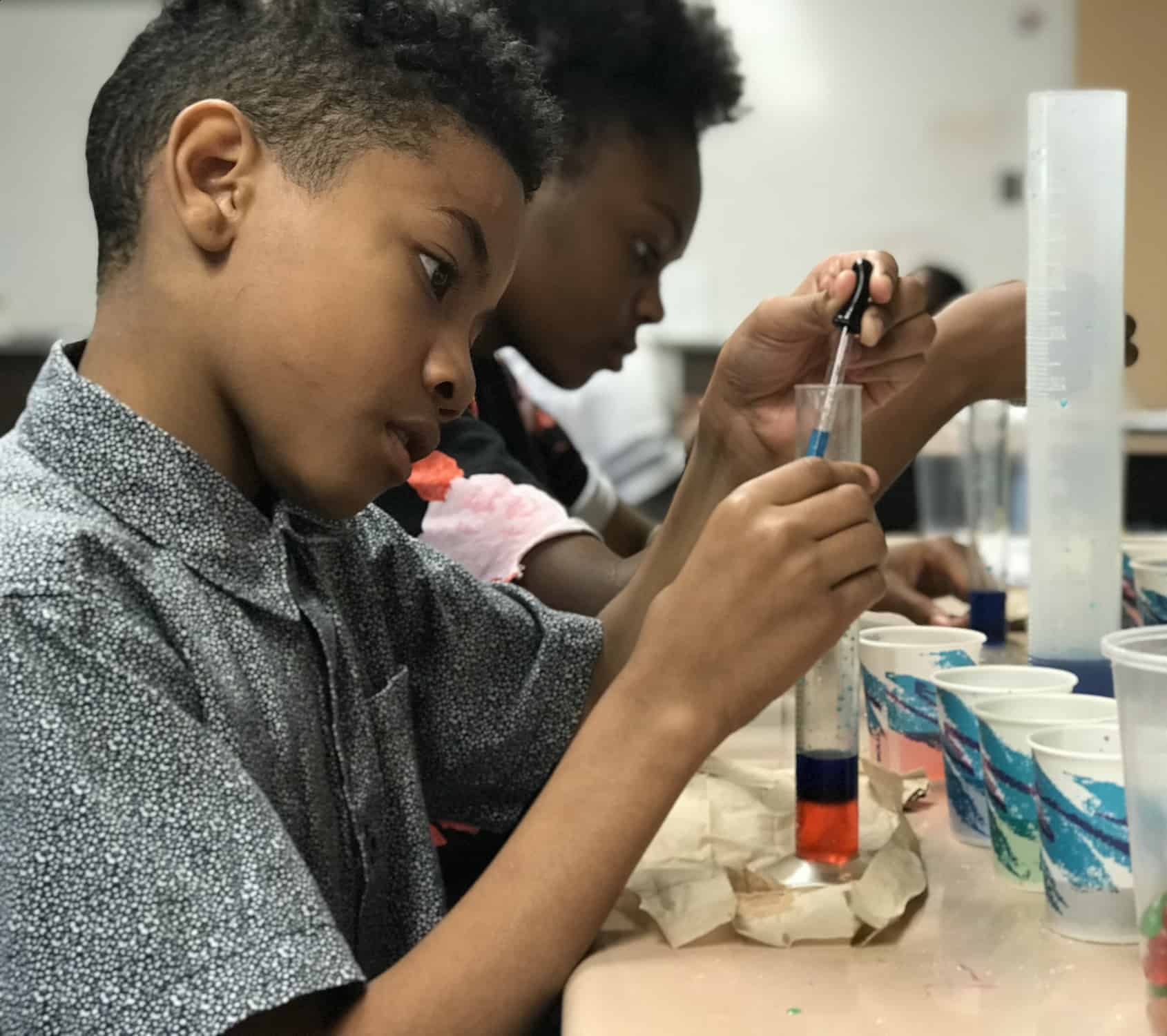 Project Exploration students and families