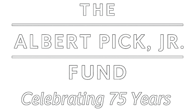 Albert Pick 40 years logo